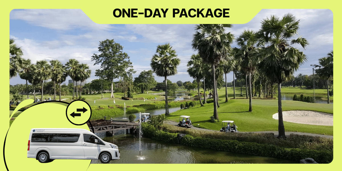 [ONE DAY GOLF] : Airport or Hotel ⇄ Summit green valley (Chiangmai)